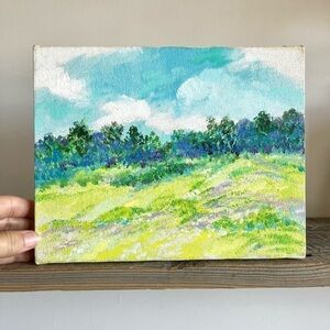 Original impressionist style painting by Anacreon